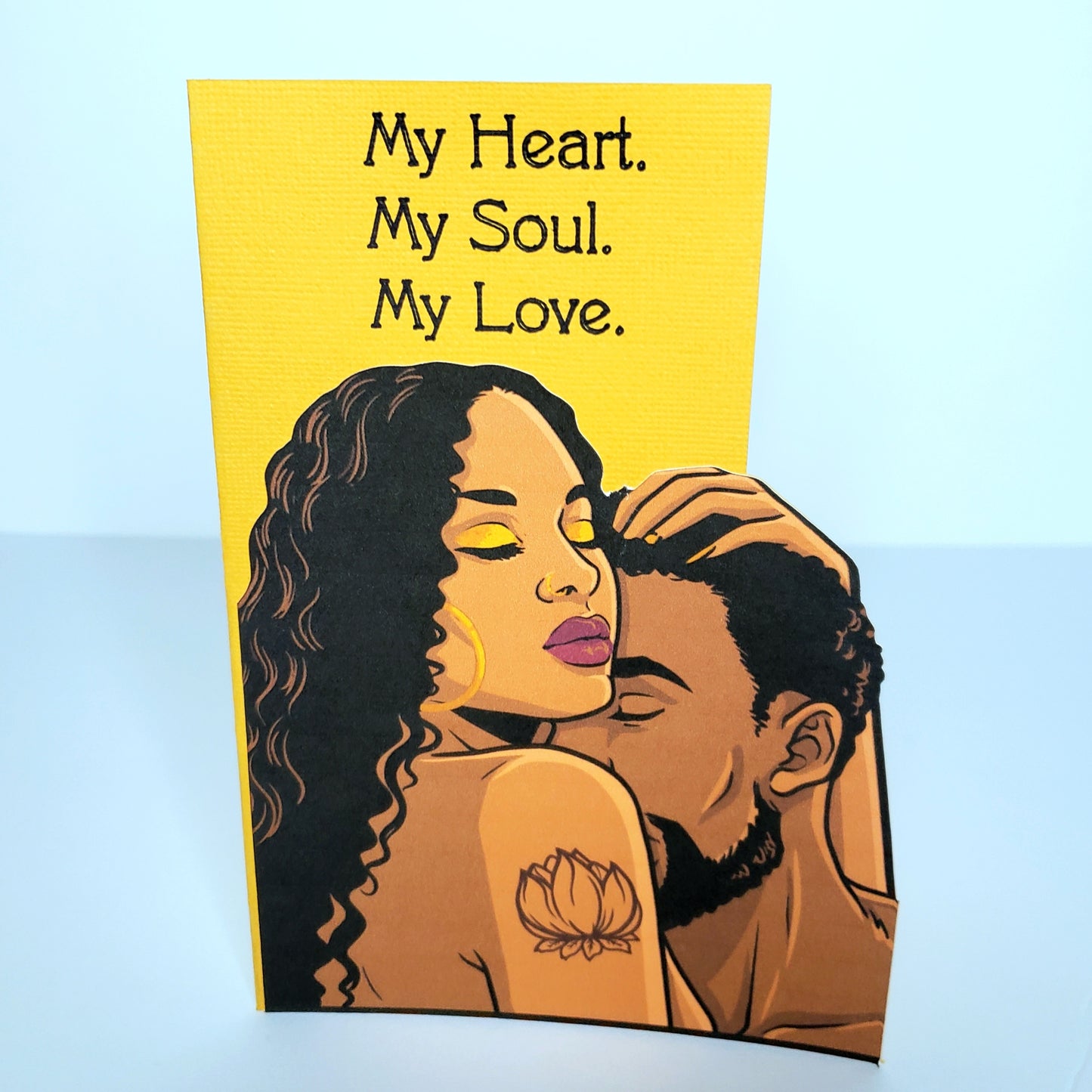 Black Love Greeting Card