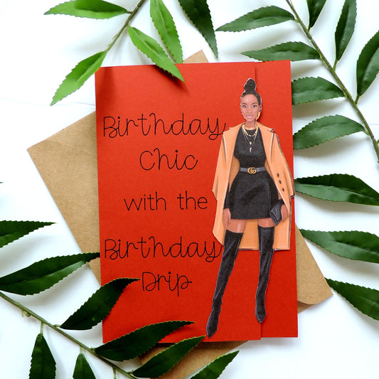 Sexy Drip Birthday Card