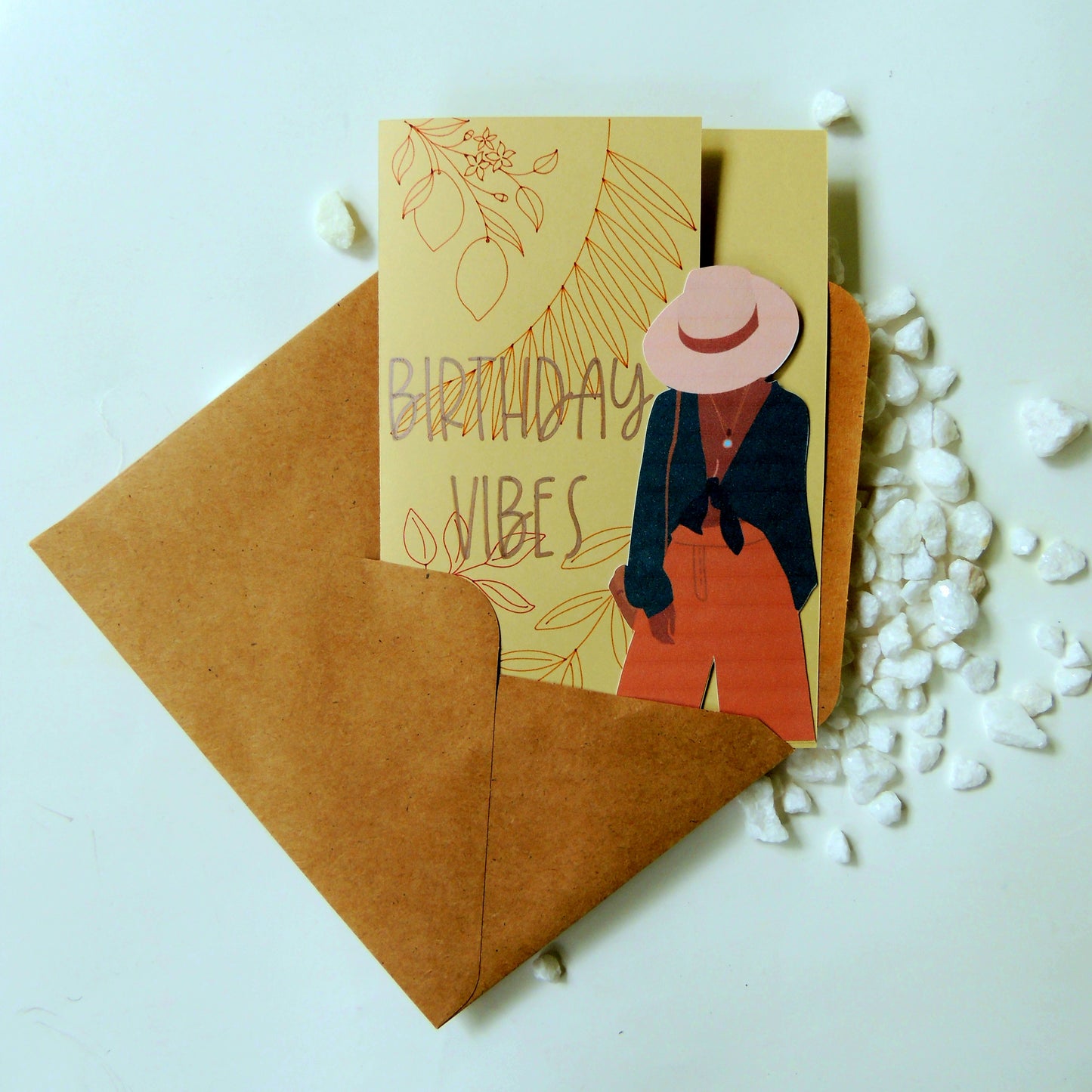 Birthday Vibes Greeting Card