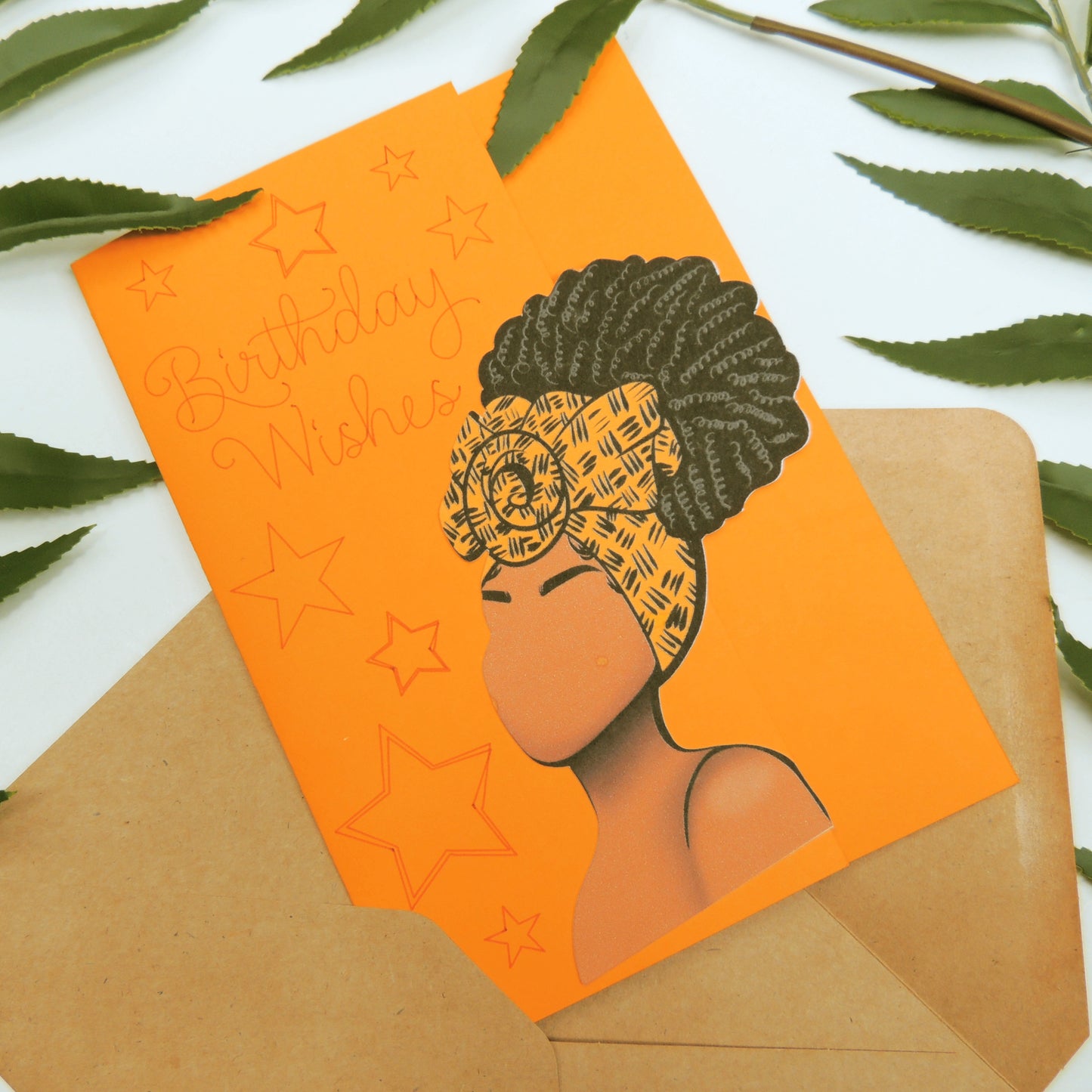 Best Wishes African American Birthday Card