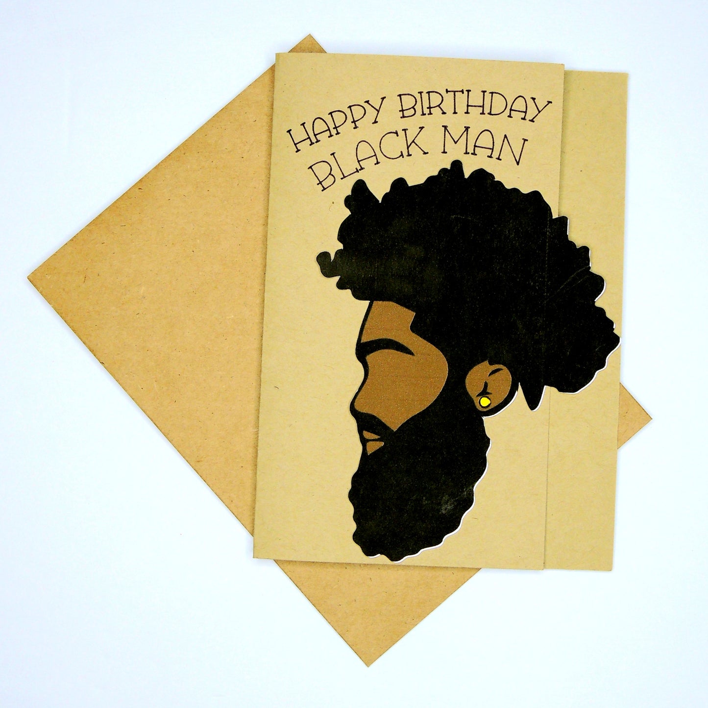 Black Man Birthday Card