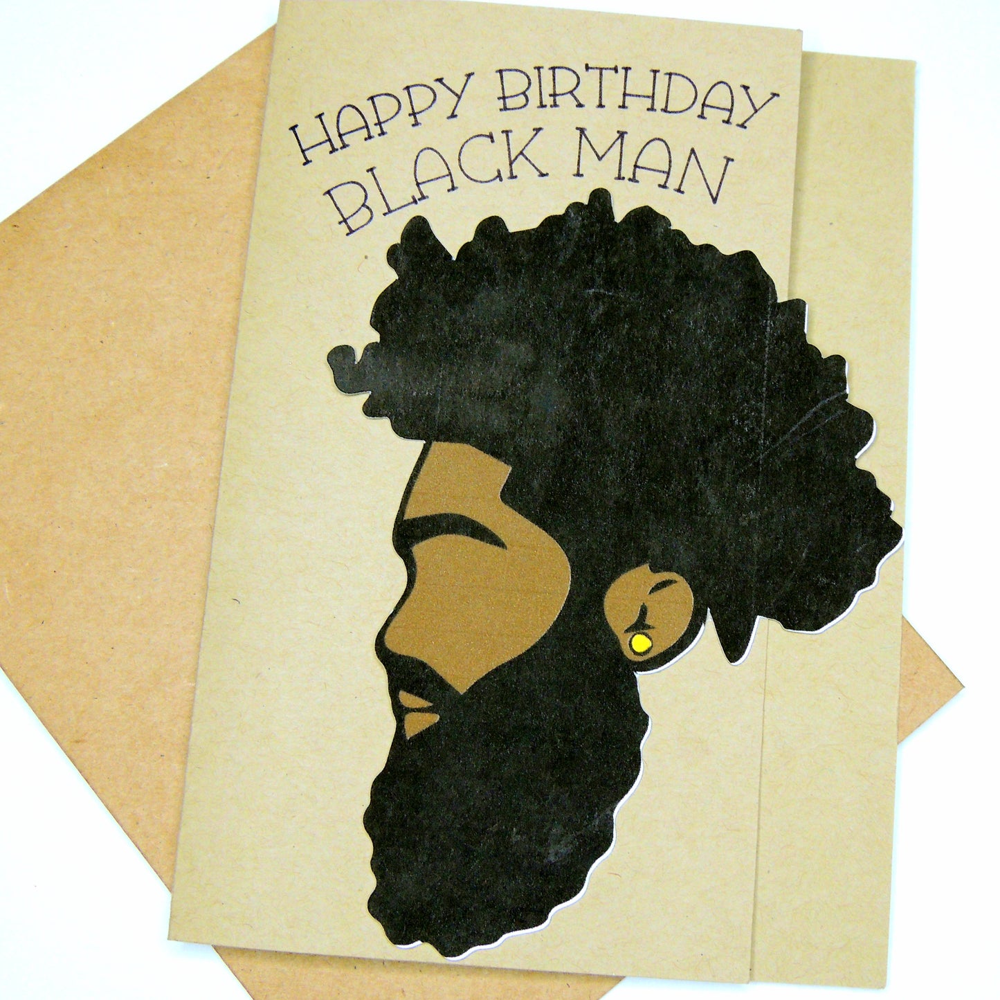 Black Man Birthday Card