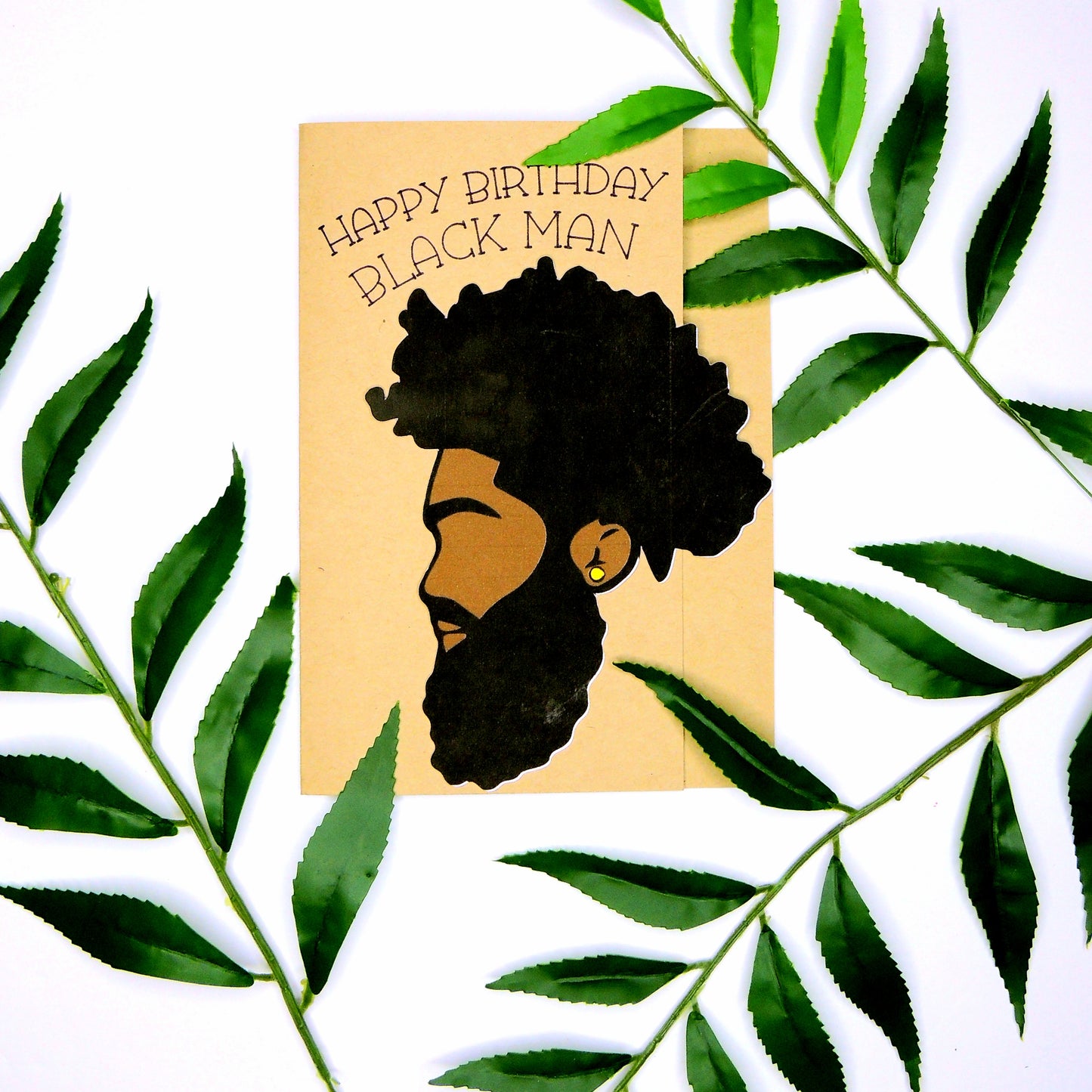 Black Man Birthday Card