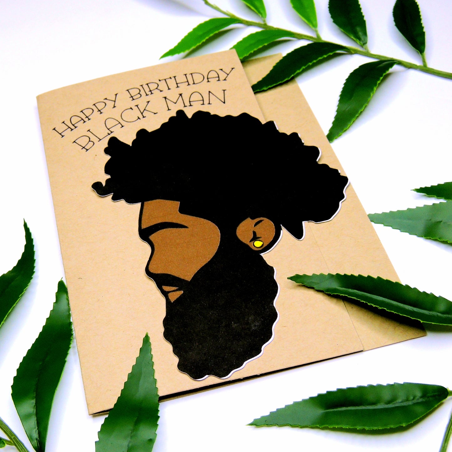 Black Man Birthday Card