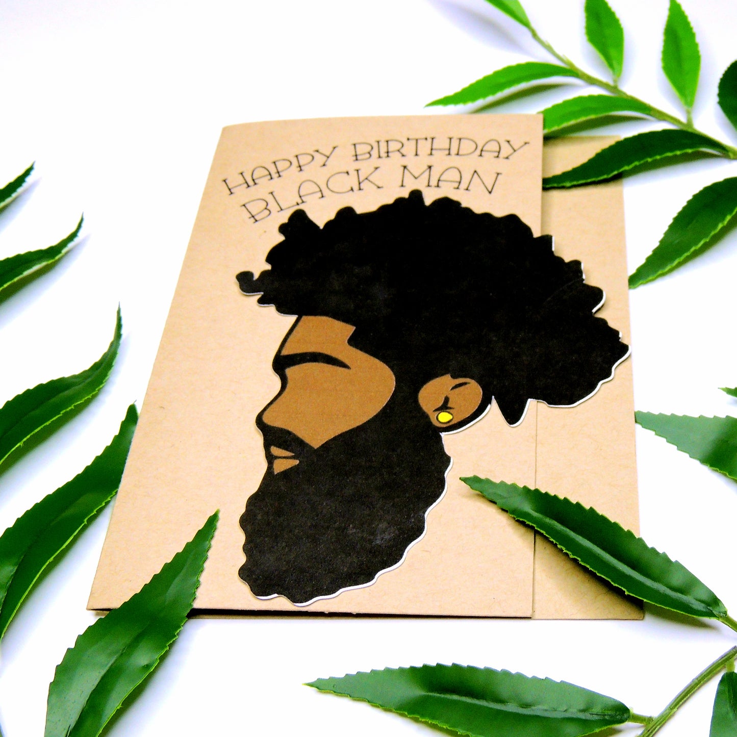 Black Man Birthday Card